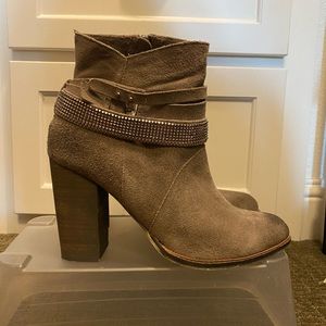 Nine West Suede Bootie - New w/o tags.